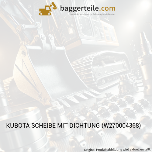 KUBOTA SCHEIBE MIT DICHTUNG (W270004368)