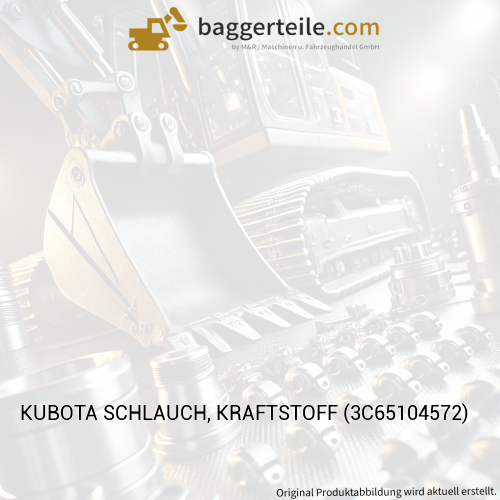 KUBOTA SCHLAUCH, KRAFTSTOFF (3C65104572)