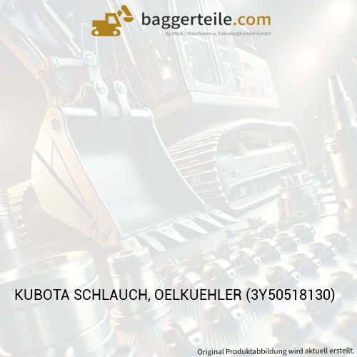 KUBOTA SCHLAUCH, OELKUEHLER (3Y50518130)