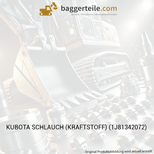 KUBOTA SCHLAUCH (KRAFTSTOFF) (1J81342072)