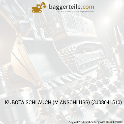 KUBOTA SCHLAUCH (M.ANSCHLUSS) (3J08041510)