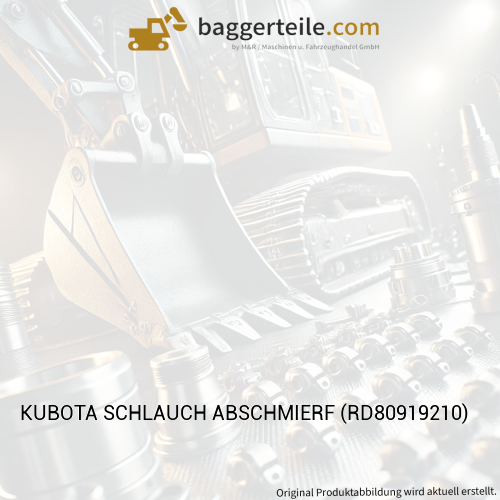KUBOTA SCHLAUCH ABSCHMIERF (RD80919210)