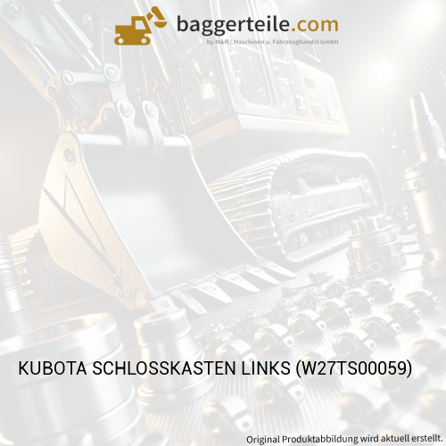 KUBOTA SCHLOSSKASTEN LINKS (W27TS00059)