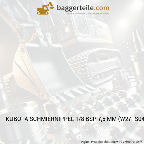 KUBOTA SCHMIERNIPPEL 1/8 BSP 7,5 MM (W27TS04967)