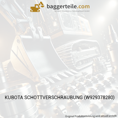 KUBOTA SCHOTTVERSCHRAUBUNG (W929378280)
