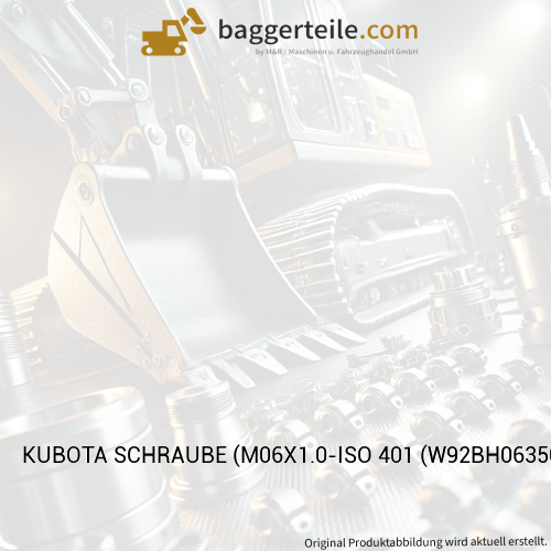 KUBOTA SCHRAUBE (M06X1.0-ISO 401 (W92BH06350)
