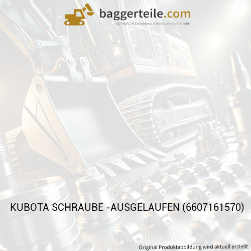 KUBOTA SCHRAUBE -AUSGELAUFEN (6607161570)