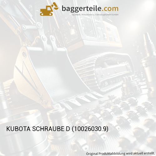 KUBOTA SCHRAUBE D (10026030.9)