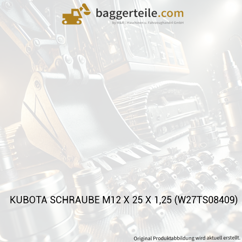 KUBOTA SCHRAUBE M12 X 25 X 1,25 (W27TS08409)