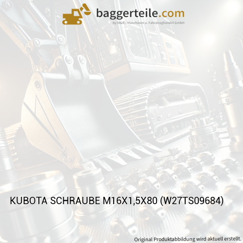 KUBOTA SCHRAUBE M16X1,5X80 (W27TS09684)