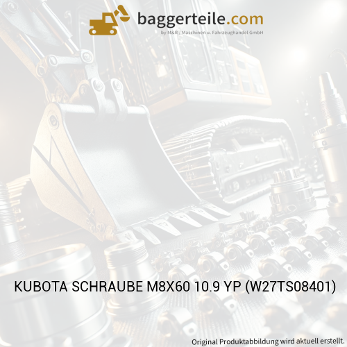 KUBOTA SCHRAUBE M8X60 10.9 YP (W27TS08401)