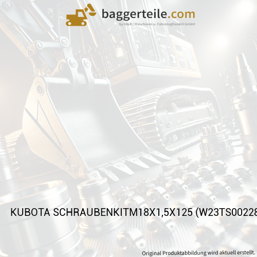 KUBOTA SCHRAUBENKITM18X1,5X125 (W23TS00228)