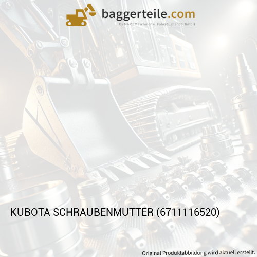 KUBOTA SCHRAUBENMUTTER (6711116520)