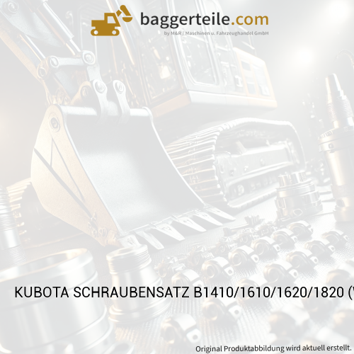 KUBOTA SCHRAUBENSATZ B1410/1610/1620/1820 (W27TS05795)