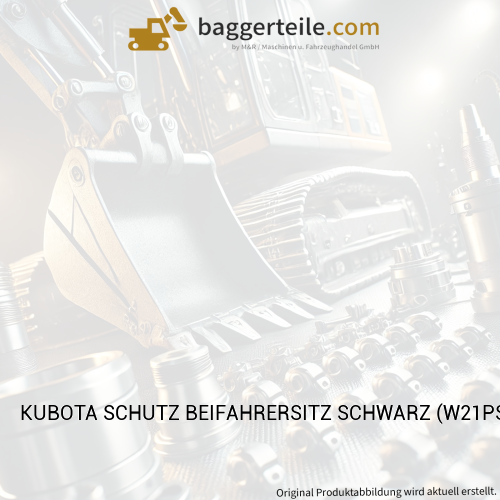 KUBOTA SCHUTZ BEIFAHRERSITZ SCHWARZ (W21PSG0748)