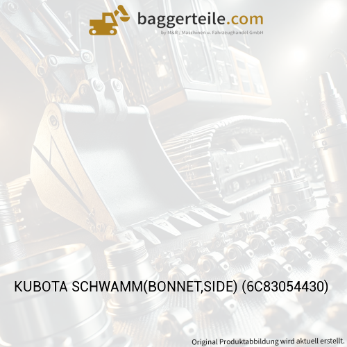 KUBOTA SCHWAMM(BONNET,SIDE) (6C83054430)
