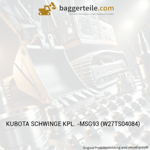 KUBOTA SCHWINGE KPL. -MSG93 (W27TS04084)