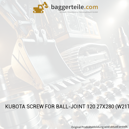 KUBOTA SCREW FOR BALL-JOINT 120 27X280 (W21TFD0929)