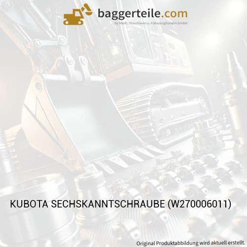 KUBOTA SECHSKANNTSCHRAUBE (W270006011)