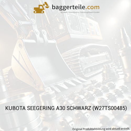 KUBOTA SEEGERING A30 SCHWARZ (W27TS00485)