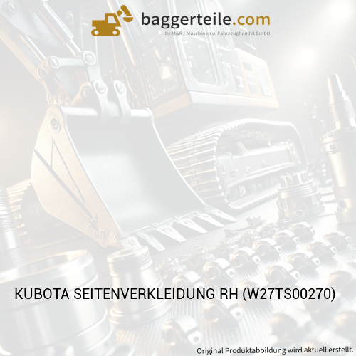 KUBOTA SEITENVERKLEIDUNG RH (W27TS00270)