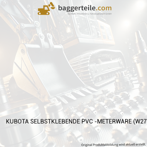KUBOTA SELBSTKLEBENDE PVC -METERWARE (W270001970)