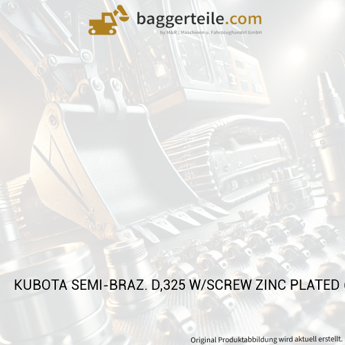 KUBOTA SEMI-BRAZ. D,325 W/SCREW ZINC PLATED (W21TFD0873)