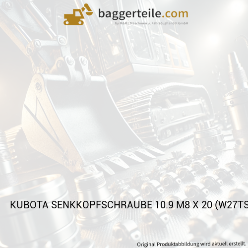 KUBOTA SENKKOPFSCHRAUBE 10.9 M8 X 20 (W27TS01939)