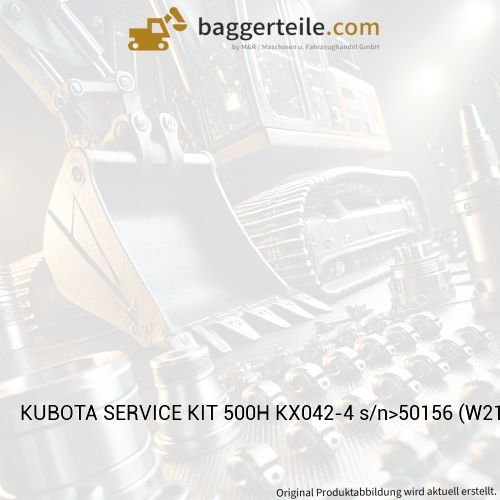 KUBOTA SERVICE KIT 500H KX042-4 s/n>50156 (W21CK10221)