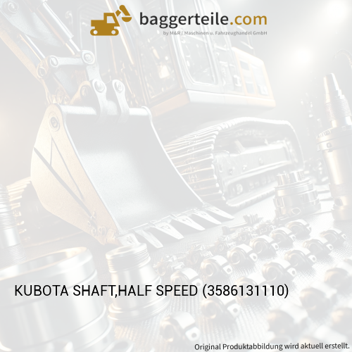 KUBOTA SHAFT,HALF SPEED (3586131110)