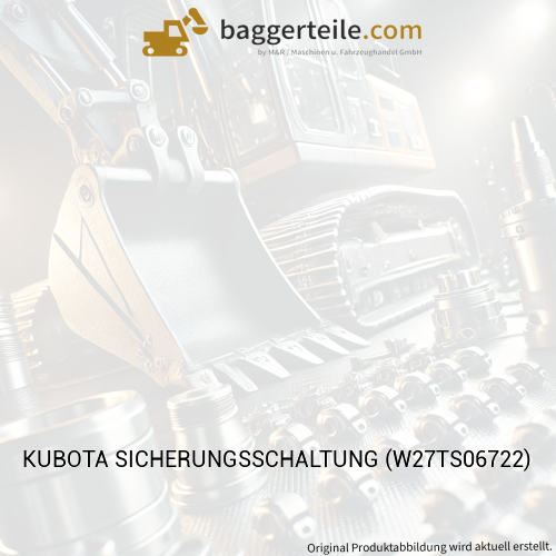 KUBOTA SICHERUNGSSCHALTUNG (W27TS06722)
