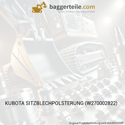 KUBOTA SITZBLECHPOLSTERUNG (W270002822)