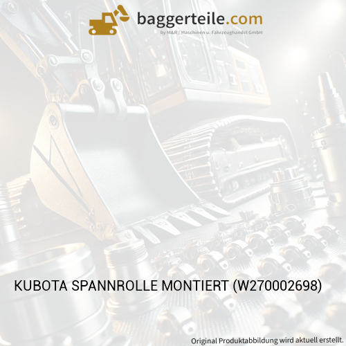 KUBOTA SPANNROLLE MONTIERT (W270002698)