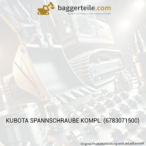 KUBOTA SPANNSCHRAUBE KOMPL. (6783071500)