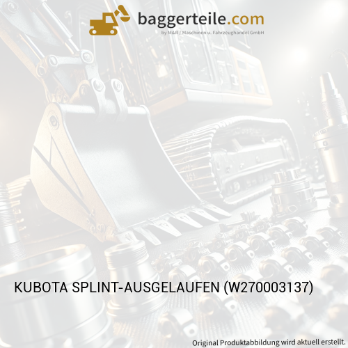 KUBOTA SPLINT-AUSGELAUFEN (W270003137)