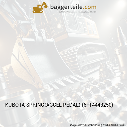 KUBOTA SPRING(ACCEL PEDAL) (6F14443250)