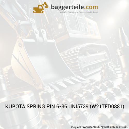 KUBOTA SPRING PIN 6*36 UNI5739 (W21TFD0881)