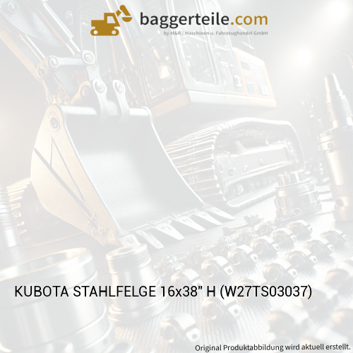KUBOTA STAHLFELGE 16x38