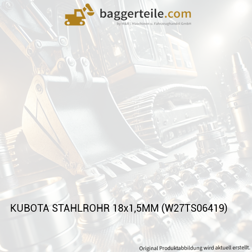 KUBOTA STAHLROHR 18x1,5MM (W27TS06419)