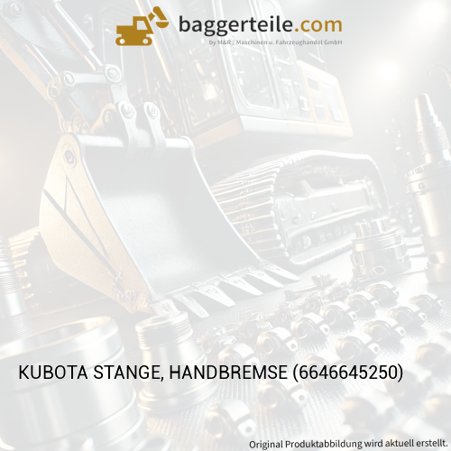 KUBOTA STANGE, HANDBREMSE (6646645250)