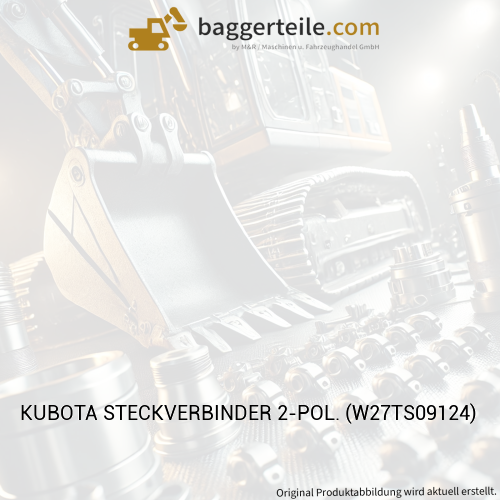 KUBOTA STECKVERBINDER 2-POL. (W27TS09124)