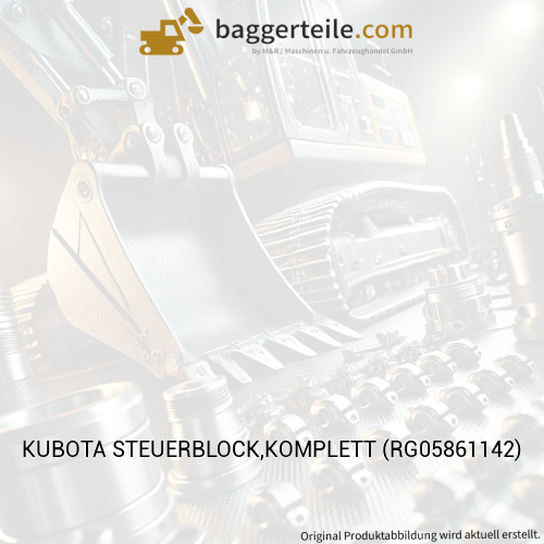 KUBOTA STEUERBLOCK,KOMPLETT (RG05861142)