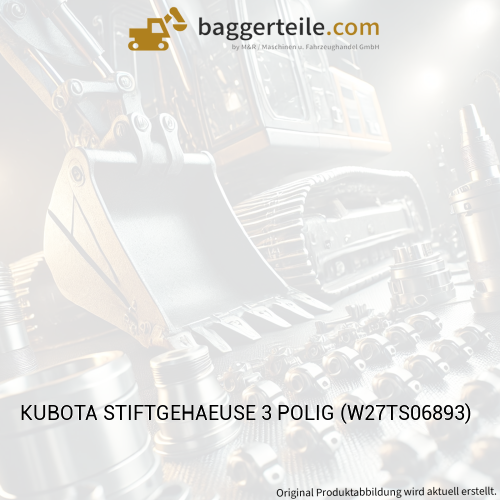 KUBOTA STIFTGEHAEUSE 3 POLIG (W27TS06893)