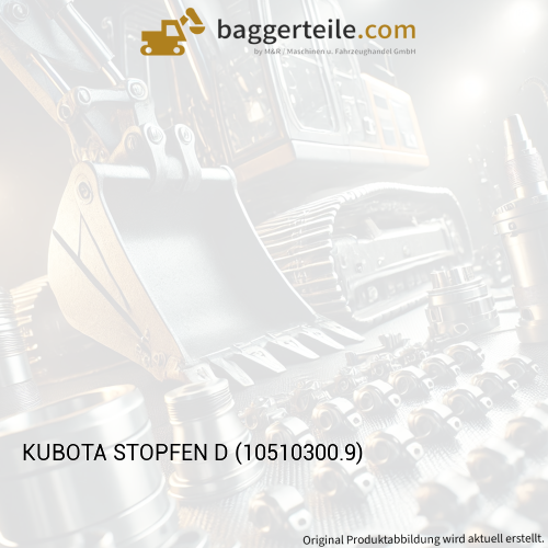KUBOTA STOPFEN D (10510300.9)