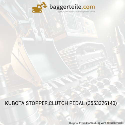 KUBOTA STOPPER,CLUTCH PEDAL (3553326140)