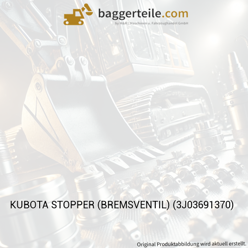 KUBOTA STOPPER (BREMSVENTIL) (3J03691370)