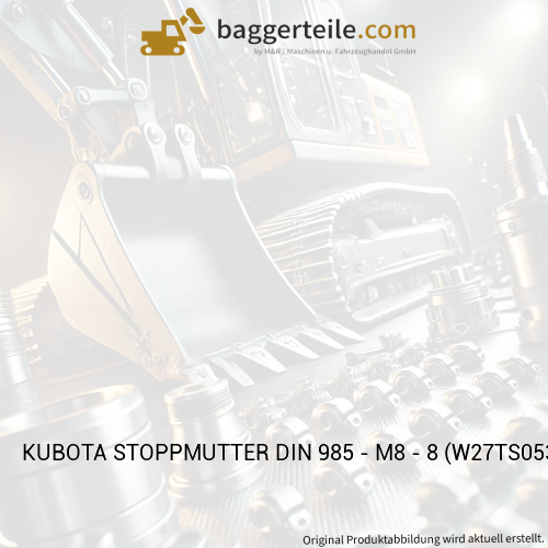 KUBOTA STOPPMUTTER DIN 985 - M8 - 8 (W27TS05302)