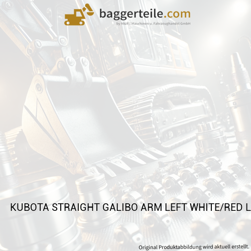 KUBOTA STRAIGHT GALIBO ARM LEFT WHITE/RED LIGHT (W21TFD0780)