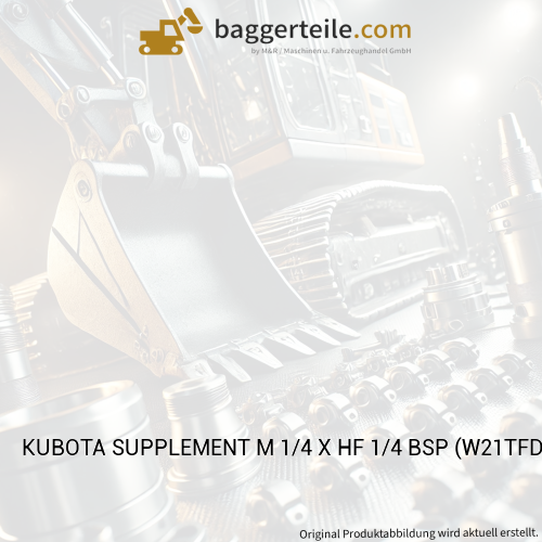 KUBOTA SUPPLEMENT M 1/4 X HF 1/4 BSP (W21TFD0447)