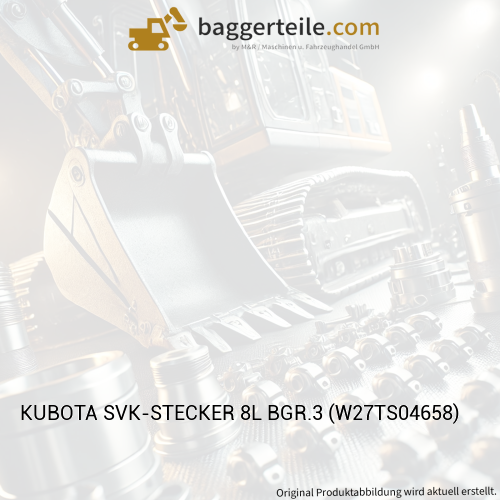 KUBOTA SVK-STECKER 8L BGR.3 (W27TS04658)